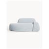 Westwing Collection Divano 2 posti in bouclé con chaise longue Wolke -