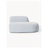 Westwing Collection Chaise lounge in bouclé Wolke -