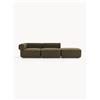 Westwing Collection Poggiapiedi componibile in bouclé Anton -