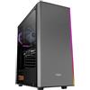 NOX Alloggiamento Semitour Micro ATX / Mini ITX / ATX NOX Infinity Omega LED RGB Nero