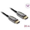 Delock Cavo ottico attivo DisplayPort 2.1 8K 60Hz 40Gbps 20m