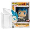 Funko Pop! Animation: Dragon Ball Z - Vegeta Super Saiyan God Super Saiyan #156 Esclusiva metallizzata GameStop