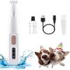 Unyqoos Tagliacapelli Unyqoos® per la cura delle zampe di cani e gatti: funzionamento silenzioso, lama in acciaio inossidabile da 18 mm, illuminazione LED integrata e display LED intelligente, impermeabile, funzionamento con un solo pulsante, taglio …