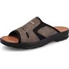 Fly Flot Ciabatta Uomo in Microfibra Elasticizzata e Ecopelle, Sottopiede in Imbottito Antishock in Pelle