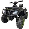 Pilots Kids Quad Elettrico con Batteria 24 V Macchina per Bambino Auto a 4 Ruote