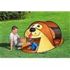 TrAdE Shop Traesio TENDA DA GIOCO BAMBINI A FORMA DI CANE 2 ANNI+ 182X96X81CM INTERNO ESTERNO 68108