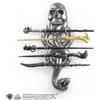 THE NOBLE COLLECTION Harry Potter Espositore 5 Bacchette - La Marca Oscura
