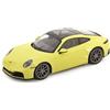Mini-champs Minichamps 1/18 Porsche 911 992.2 Carrera Coupe 2024 giallo metallizzato