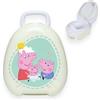 My Carry Potty Peppa Pig My Carry Potty - Vasino da viaggio per bambini, portatile, premiato, da portare ovunque (Evie Pig, Peppa Pig e George Pig)
