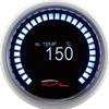 DEPO RACING Manometro Strumento 52mm DEPO Temperatura Acqua 150 °C DIGITALE 30 OLED DISPLAY