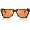 Persol Occhiali da Sole PO8001S 24/3L Marrone/Giallo Unisex 51/19/145