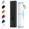 Folientechnik Bayer Strisce Cofano compatibili con Mini One Cooper JCW R55 R56 R57 - Set di 2 pellicole adesive Sportive, Tuning Accessori, autoadesive, Resistenti ai Raggi UV (Bianco)