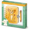 Karactermania Gadget - Disney: Karactermania - Il Re Leone - Quaderno Peluche + Penna Hakuna -