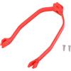 BuyWeek Parafango Posteriore, Staffa Parafango Posteriore Scooter Elettrico Durata Supporto per Parafango Elettrico per Xiaomi M365 (Rosso)