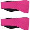 SHINEOFI 2 Pezzi Fascia Auricolare Regolabile in Neoprene per Nuoto e Sport Acquatici Protezione Orecchie Riutilizzabile per Piscina