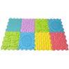 Rtuopk Tappeto Sensoriale Bambini Pad Massaggio Piedi Silicone Puzzle Mattonelle Interattive Superficie Sollevata Stimolante Funzione Stimolante Sensoriale
