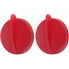 Hemobllo Chiave di Sicurezza Magnetica Arresto Emergenza Portatile 2 Pezzi Pulsante Grande Tondo in Plastica per Tapis da Corsa per Macchina da Corsa
