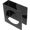 Gadpiparty Supporto per Palloni Sportivi Design a U Stabile e Accesso Facile in Acrilico Nero Espositore per Basket e Pallavolo a Casa
