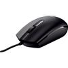 Trust Basi Mouse con Filo 1200 DPI, Sensore Ottico, 3 Pulsanti, Nero