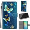 SIENIANLINE Cover per Samsung Galaxy A18/A26/A17 custodia portafoglio Farfalle verdi | Chiusura magnetica, Scomparti carte, Funzione supporto, Pelle PU flip cover per Samsung A26 / A17