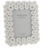 Impressions Juliana Impressions™ - Cornice portafoto di lusso con margherite bianche con elementi in cristallo, per matrimonio, famiglia, 13 x 18 cm