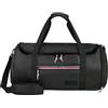 American Tourister Upbeat Pro - Borsone, 55 cm, 44 L, Nero (Black)