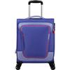 American Tourister Pulsonic - Spinner S, bagagli a mano espandibile, 55 cm, 40,5/43,5 L, viola (lilla morbida)