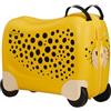 Samsonite Dream Rider Valigia per Bambini, 51 cm, 28 l, Giallo (Cheetah C.)