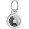 belkin Custodia per AirTag con anello portachiavi (Secure Holder, guscio protettivo antigraffio per Air Tag), Bianco