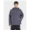 Adidas Mens adidas Giacca Essentials Rain - Grigio, grigio