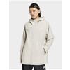 Adidas Womens adidas Parka Antipioggia Essentials - Beige, beige