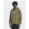 Adidas Mens adidas FELPA CON CAPPUCCIO ELEVATED GFX - Verde, verde