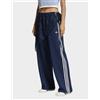 adidas Originals Womens adidas Originals Pantaloni Da Allenamento Firebird 2 In 1 Con VestibilitÃ Ampia E Gonna In Pizzo - Blu, blu