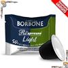 Caffè Borbone 400 Capsule Compatibili Nespresso caffè Borbone Miscela LIGHT 50% Blu e 50% Dek