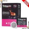 Caffè Toraldo 50 150 300 600 900 Cialde Caffè Toraldo Filtrocarta ESE 44 mm Miscela Classica