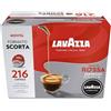 Lavazza A Modo Mio Qualità Rossa Confezione 216 Capsule