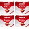 Lavazza 8 cf. LAVAZZA QUALITA' ROSSA Caffè Macinato Intensita 5/10 caffe' espesso 250gr
