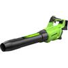 Greenworks 48V(24V x 2) Soffiatore Assiale a Batteria, Velocità Aria 217 Km/h, 16.4m³/min, Potente Tubo Soffiatore Assiale Controllo di Velocità Elettronico Senza Batteria e Caricatore BL48L00-01