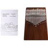 No Kalimba Thumb Piano Portatile A 17 Note In Noce con Alta Qualità Q9W39840