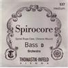Thomastik-Infeld Contrabbasso - Corde Per Contrabbasso Spirocore Spiralkern - Set 4 Corde - 38...