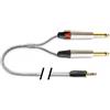 Reference Cables Cavo professionale N° 2 Jack - N° 1 mini Jack per connessione PC - 2 MT Referenc