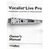 Digitech Vocalist Live Pro Manuale Di Istruzioni In Inglese
