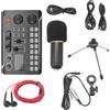 No Kit Scheda Audio Portatile Set Microfono per PC Accessori Set F998 BM800 G4F3
