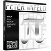 Thomastik Corde per Violino Nucleo Sintetico Peter Infeld Set 4/4, Mi Stagnato