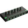 No Interfaccia Audio Amplificatore per Cuffie Stereo un 6 Canali Mixer Audio u4105