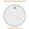 Remo BR-1318-00 Ambassador Trasparente Pelle batteria 18" Grancassa