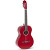 PURE GEWA Chitarra Classica - 4/4 Gewa Pure Basic Rosso Trasparente