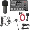 No Set di Microfoni per Streaming Live Accessori Set F998 BM800 K9X82353