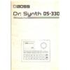 Boss Ds-330 Dr. Synth Manuale Di Istruzioni In Italiano