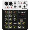 No Debra Console di Mixaggio Interfaccia Audio V4 Bluetooth USB Record PC 48V 4629